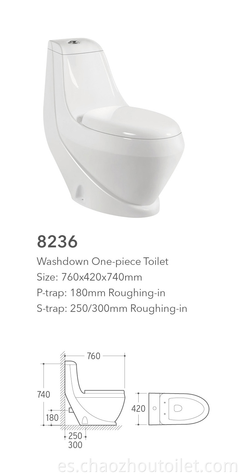 8236 One Piece Toilet